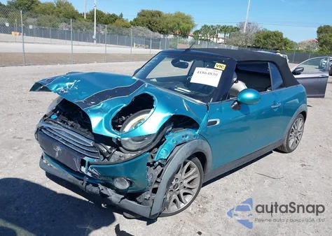 2016 Mini Convertible Cooper из США, поврежденный, VIN WMWWG5C5XG3A83276